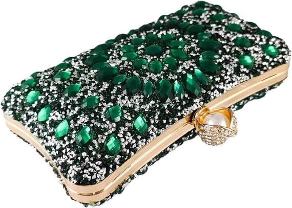 Crystal Rhinestone Evening Bag - image 2