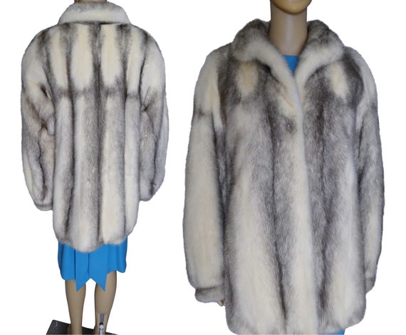 Real Fur Coat | Cross Mink Fur Coat | Real Mink Fu