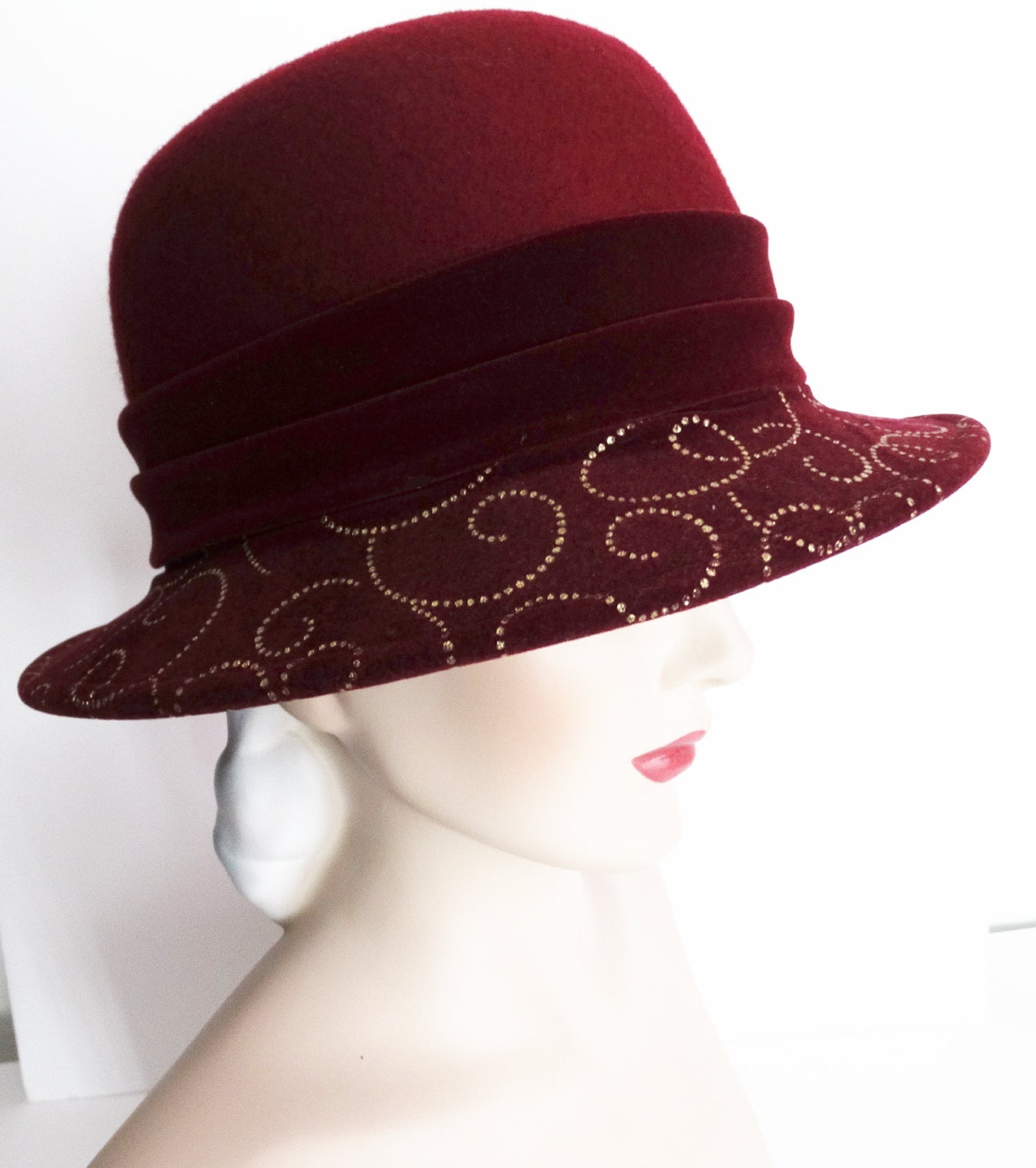 Vintage 1960s Hat//60s Fatale// Etsy