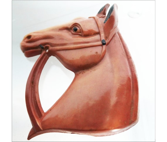 Vintage 1930s Horse Head Brooch