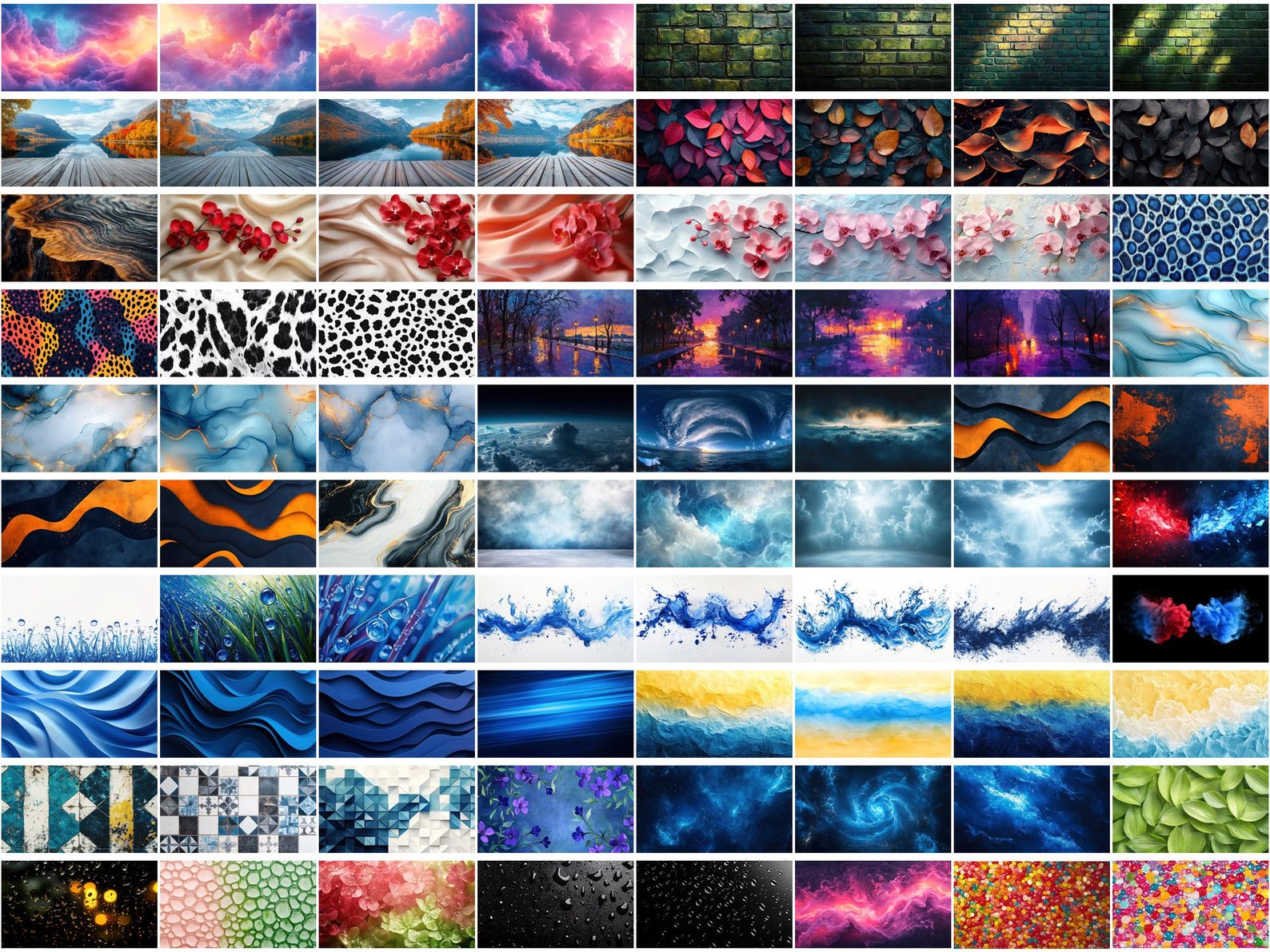 500 Background 500 High-res Texture Backgrounds | JPG Bundle (300 DPI) - Etsy
