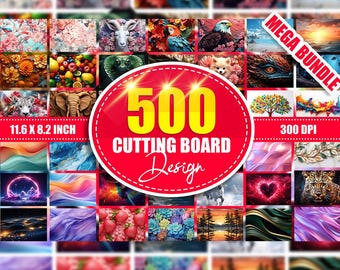 Cutting Board sublimation Mega Bundle