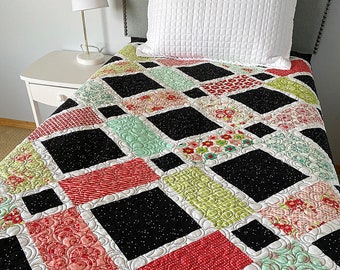 Handmade Twin Bed Quilts For Sale, Ready to Ship, FREE Shipping, Heirloom Quality Handmade by Busy Hands Quilts, Christmas Gift Ideas