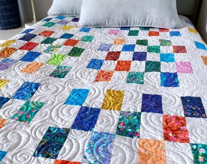 Heirloom Throw Quilts for Sale Modern Lap Quilts Ready to - Etsy