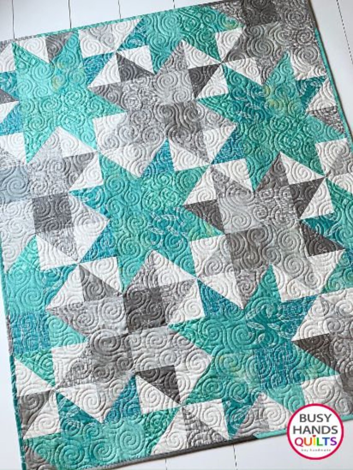 Modern Baby Quilt for Sale and Ready to Ship Free Shipping Etsy