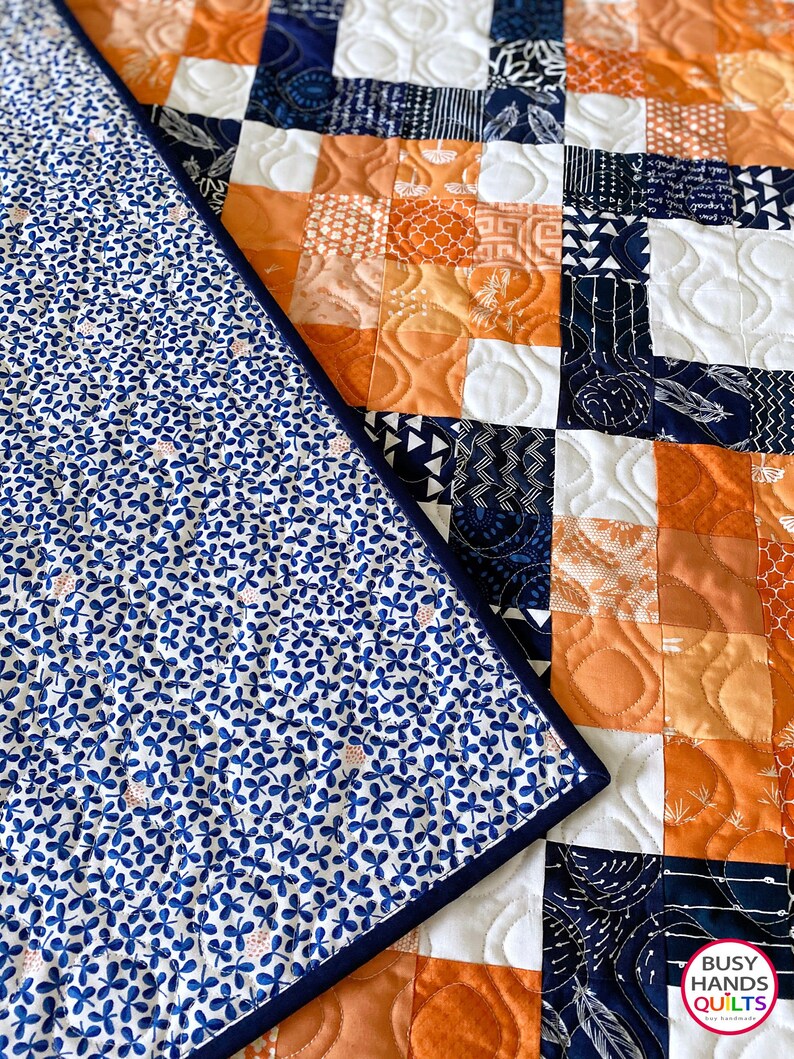 Modern Throw Quilts for Sale and Ready to Ship With Free Etsy