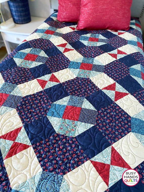 Free Quilt Patterns for Bed-Size Quilts and Throws