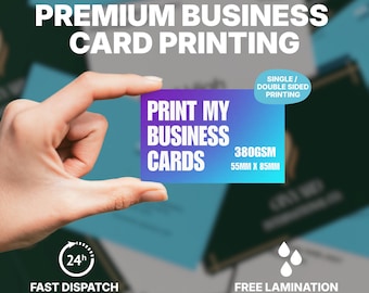 Print my Business Cards | Business Card Printing | Fast Printing | Printing service | Print Canva Business Card Design | Canva Printing