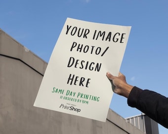 Diseño de imagen fotográfica para imprimir, póster personalizado grande, regalo personalizado A1, A2, A3, A4, A5, A6, imprima mi imagen fotográfica, descargue, servicio de impresión