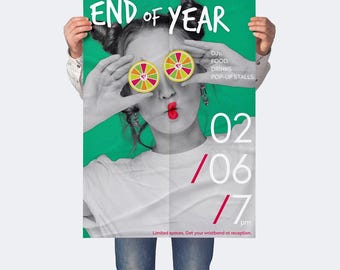 Impresión de carteles A1 / Imprime mi diseño A1 / Impresión en Canva / Impresión de carteles / Impresión rápida / Impresión para bodas / Impresión para eventos / 170 g/m²