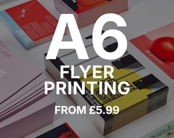 A6 Flyer Printing | Leaflet Printing | Canva Printing | Print my Flyer | Print my Leaflet | Printing Service