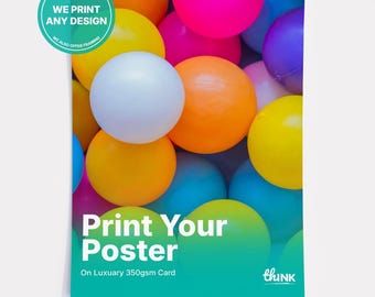 Poster Printing Service | Print My Design | A1, A2, A3, A4, A5 Printing | Digital Download Printing | Poster Printing | Canva Printing