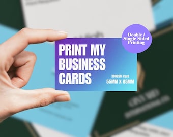 Print my Business Cards | Business Card Printing | Fast Printing | Printing service | Print Canva Business Card Design | Canva Printing
