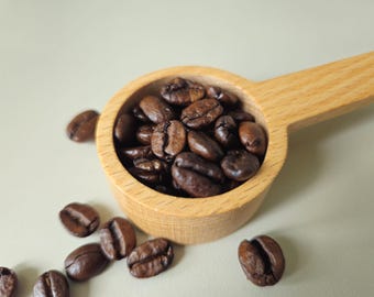 Wooden Coffee Scoop | Barista Measuring Spoon