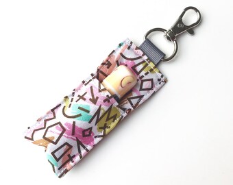 Lip Balm Holder Clip for Backpacks, Handbags, Keychains