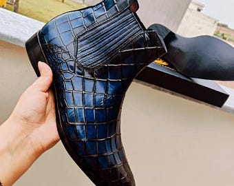 Handmade Leather Chelsea Boots – Gender Neutral Classic Boots for Men & Women