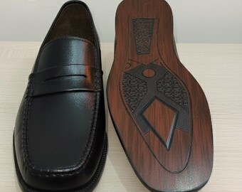 Handmade Casual Leather Loafers – Comfortable Everyday Men’s Slip-On Shoes