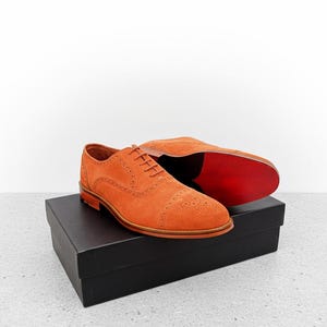 Orange Dress Shoes - Etsy Orange Dress Shoes - Etsy