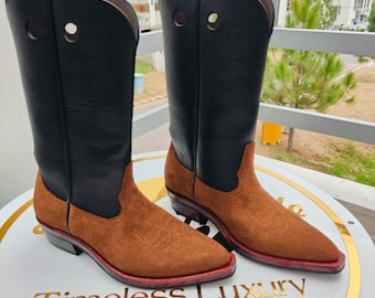 Handmade Leather Cowboy Boots: Western Riding Boots, Custom Fit