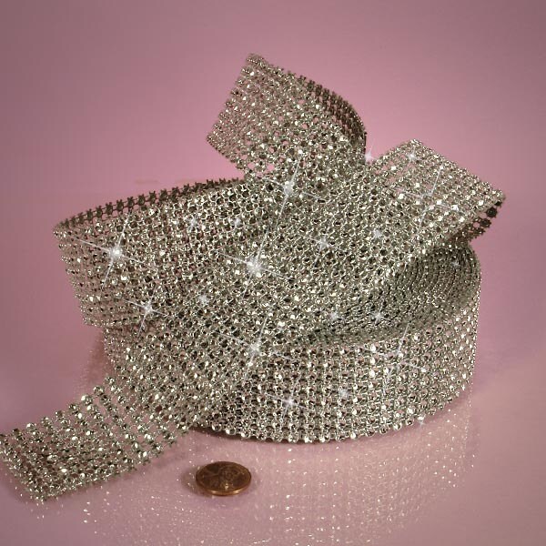 Glam Bling Ribbon By the yard Etsy