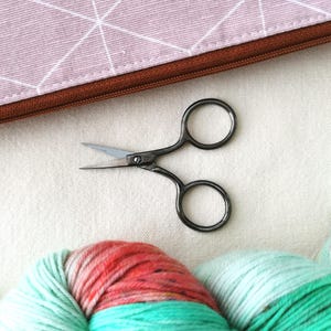 Opry Stickschere: Scharfe Bastelschere zum Kreuzstich, Stricken und Häkeln