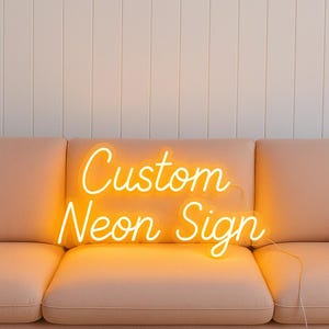 Custom Neon Sign | Personalized Neon Name Sign | LED Neon Light for Bedroom | Neon Wall Decor | Neon Sign Gift | LED Neon Signs | Neon Light