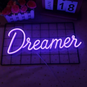 LED Neon Light for Bedroom | Custom Neon Sign | Neon Wall Decor | Personalized Neon Name Sign | Neon Sign Gift | LED Neon Signs | Neon Light