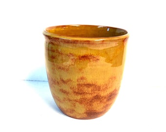 Freckled Terracotta Cup