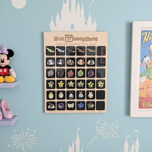 Pin trading board for 2022 Hidden Mickey set , Disney pin board, pin trading