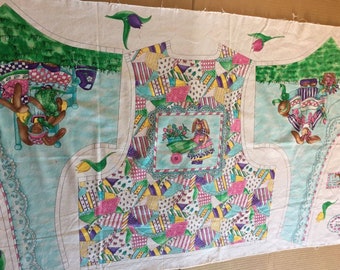 Patchwork Nahen Fruhling Tulpen Garten Stoff Etsy