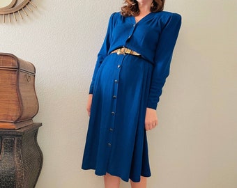 St John Blue Dress | Etsy