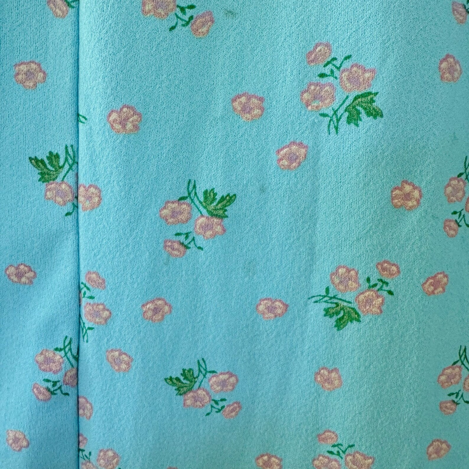 Belvoir ~ Rare Beautiful Late 60s Dolly Day Floral Cotton Prairie Dress
