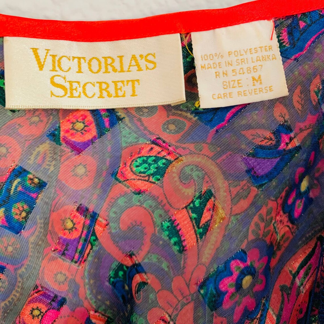 Victoria's Secret Gold Label Vintage 90s Sheer Strappy | Etsy