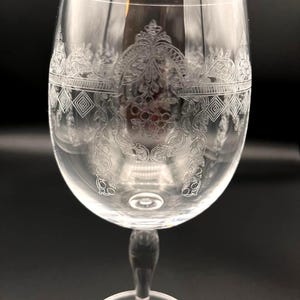Laura Ashley Wine Glasses - Etsy Canada
