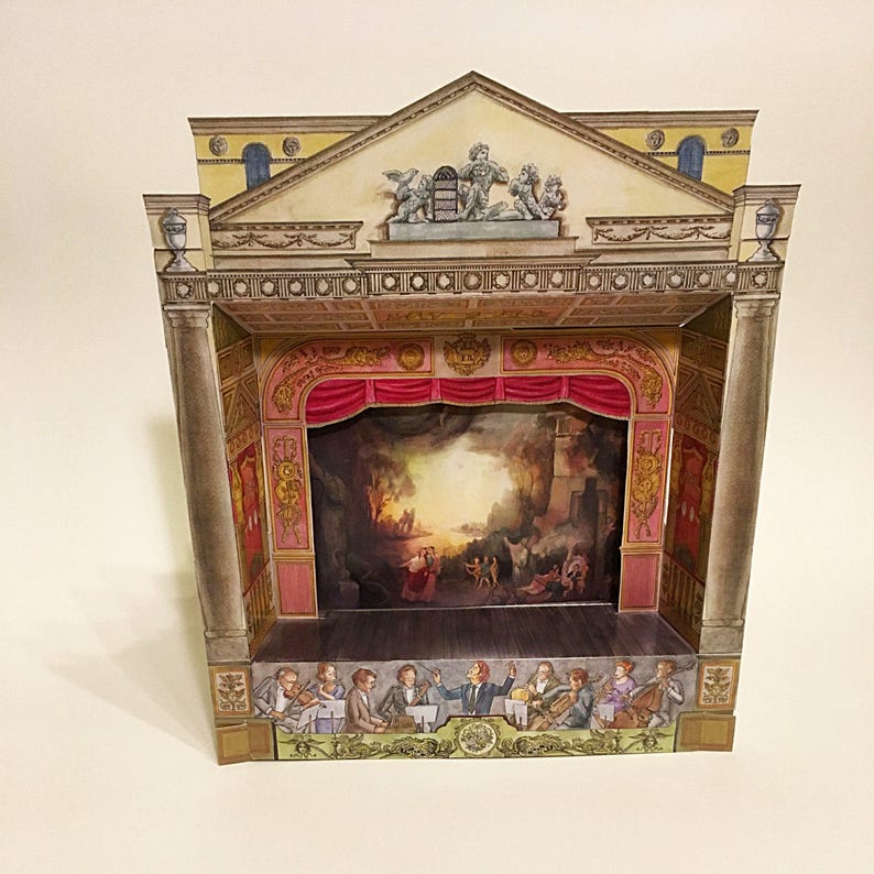 Vienna Opera - Paper Theater - Etsy