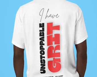 Never quit Inspirational tee |  Grit Mentality motivational mental health awareness tee
