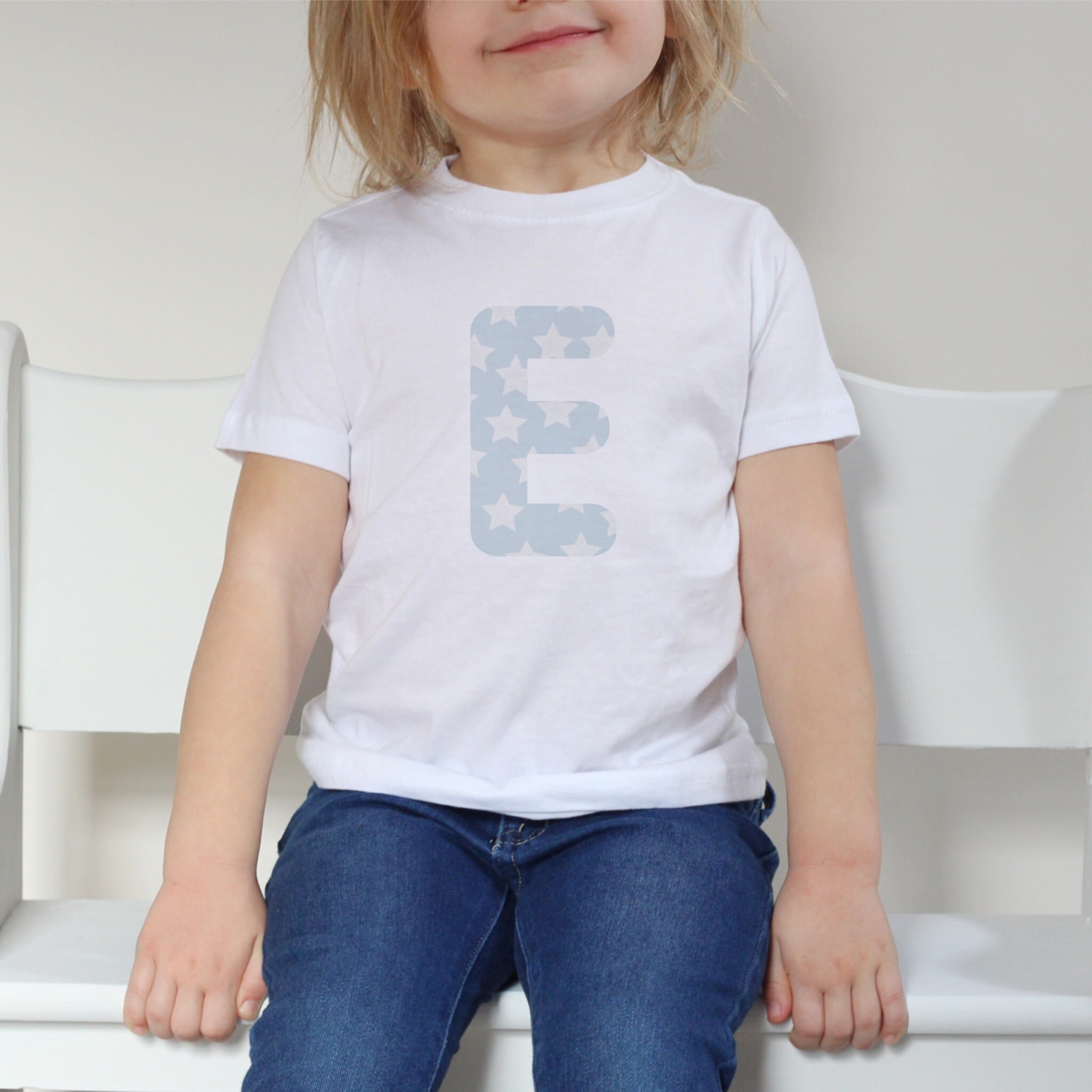 Personalised Children's Tshirt Age Number Organic Etsy