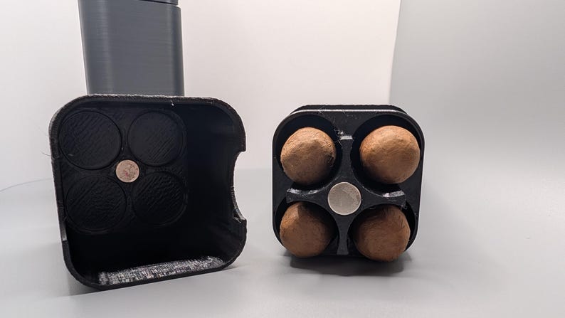 Zigarrenetui 4er mit Magnetverschluss – personalisierbar mit Gravur – Geschenk für Männer - classic image 4