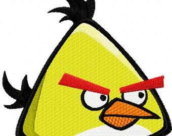 Bundel met 10 Angry Birds borduurmachineontwerpen, meerdere formaten