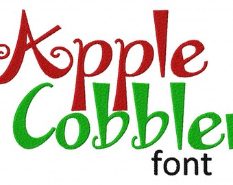 APPLE COBBLER Set borduurmachineontwerpen PES-indeling