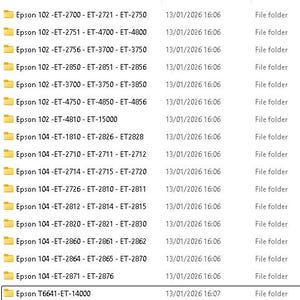 ICC-Farbprofile für Epson Ecotank ET Series-Drucker WINDOWS Benutzer