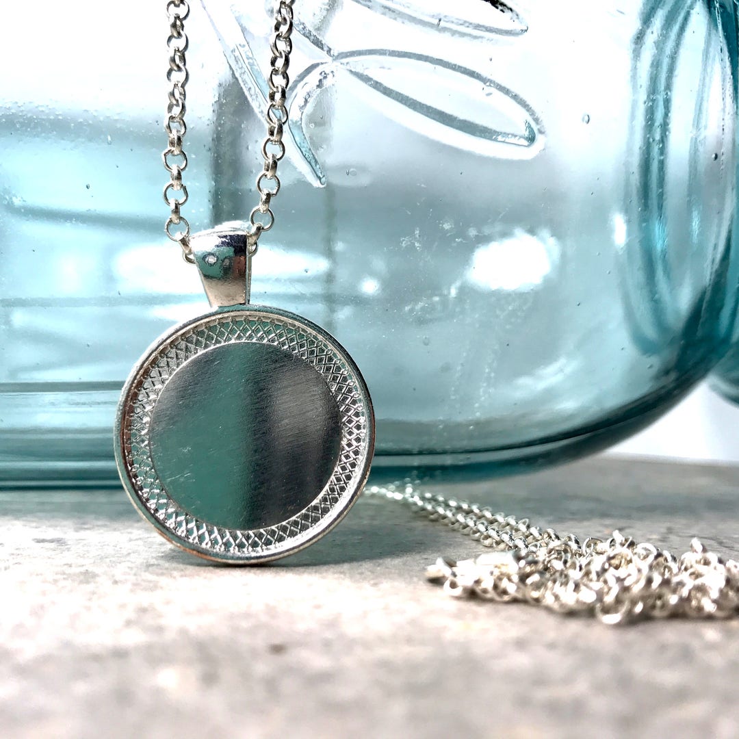 Necklace Set Changeable Button Necklace Set Custom Build Your