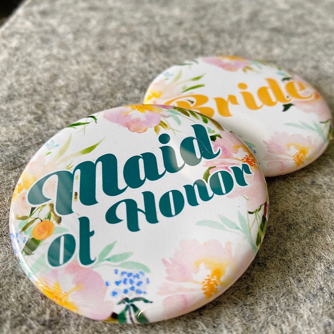 Custom Name Pin for Event Name Tag Badge With Personalized Text for ...