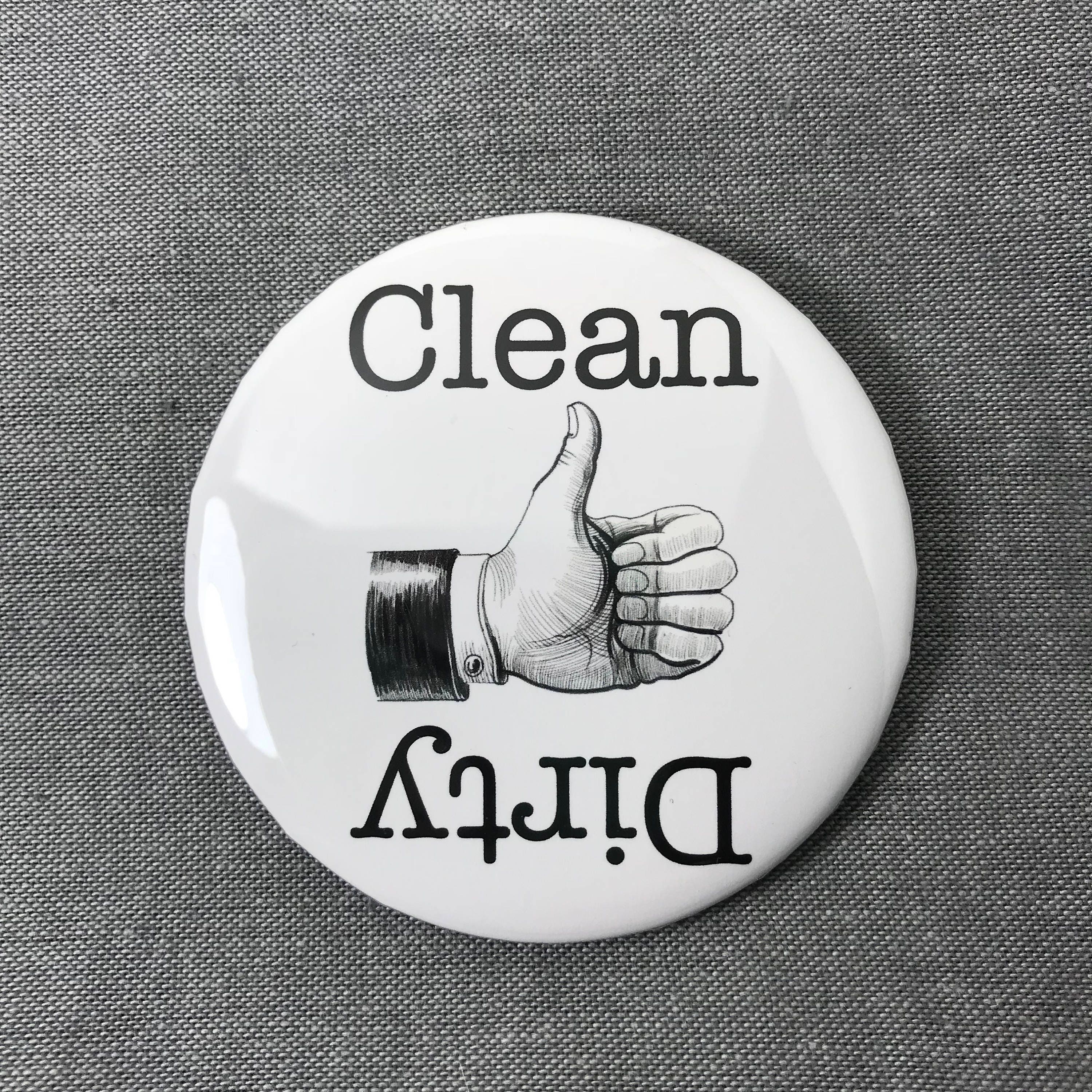Clean Dirty Dishwasher Magnets / Dishwasher Magnet Reminder 