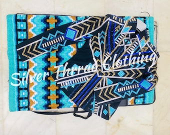 Rhinestone Western Show Jacket & Pad Set - Equestrian Outfit