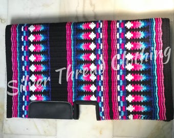 Hand-Loomed New Zealand Wool Saddle Blanket – Western Show Ranch Pad