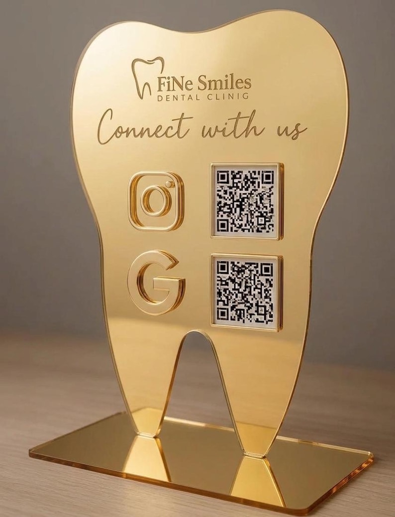 Scan Sign Color:red Acrylic Qr Code Scan Sign, Social Media Qr Acrylic Display, Payment Qr ...