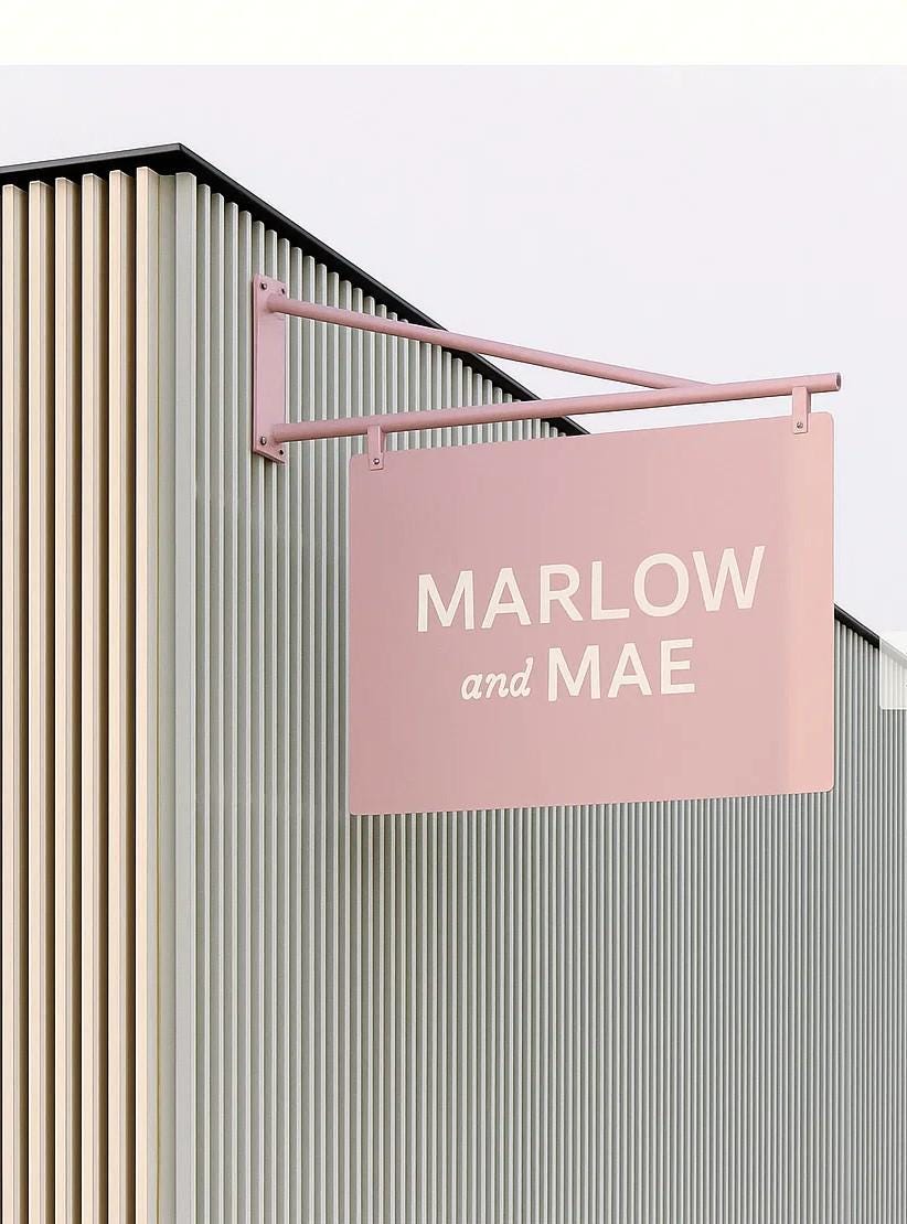 Custom Metal Blade Sign, Double Sided Outdoor Signboard - Etsy