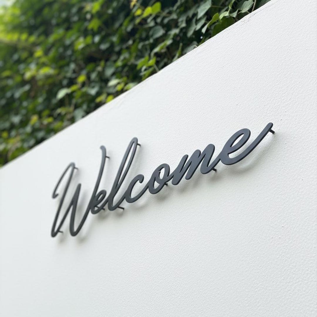 Floater Signage Modern Floating Letters Sign, Stainless Steel 3D Business Logo, Outdoor ...