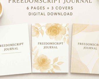 30 Day Digital Planner & Journal for Life Goals and money mindset and its a printable PDF for growth